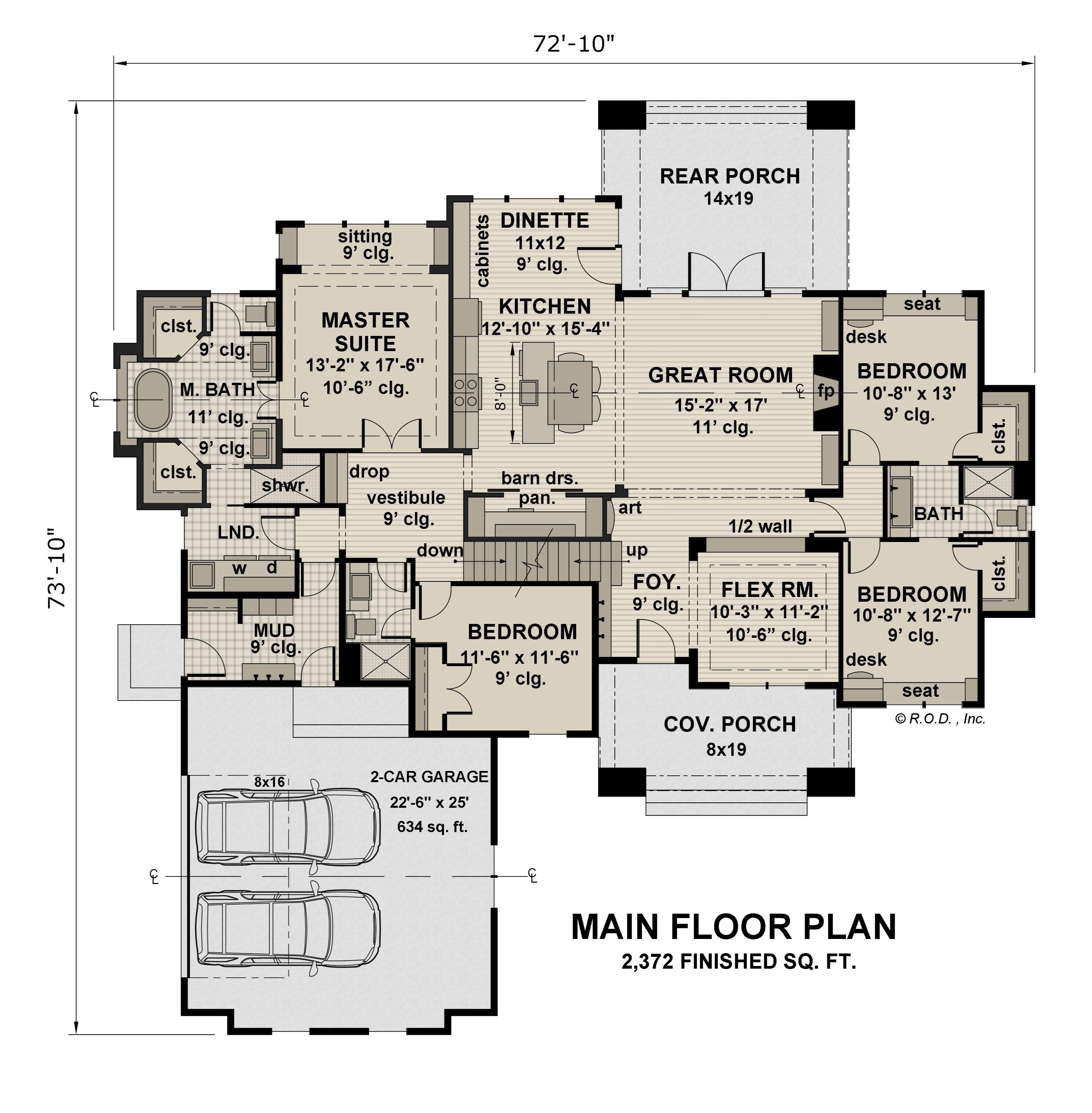Whitetail Ranch House Plan