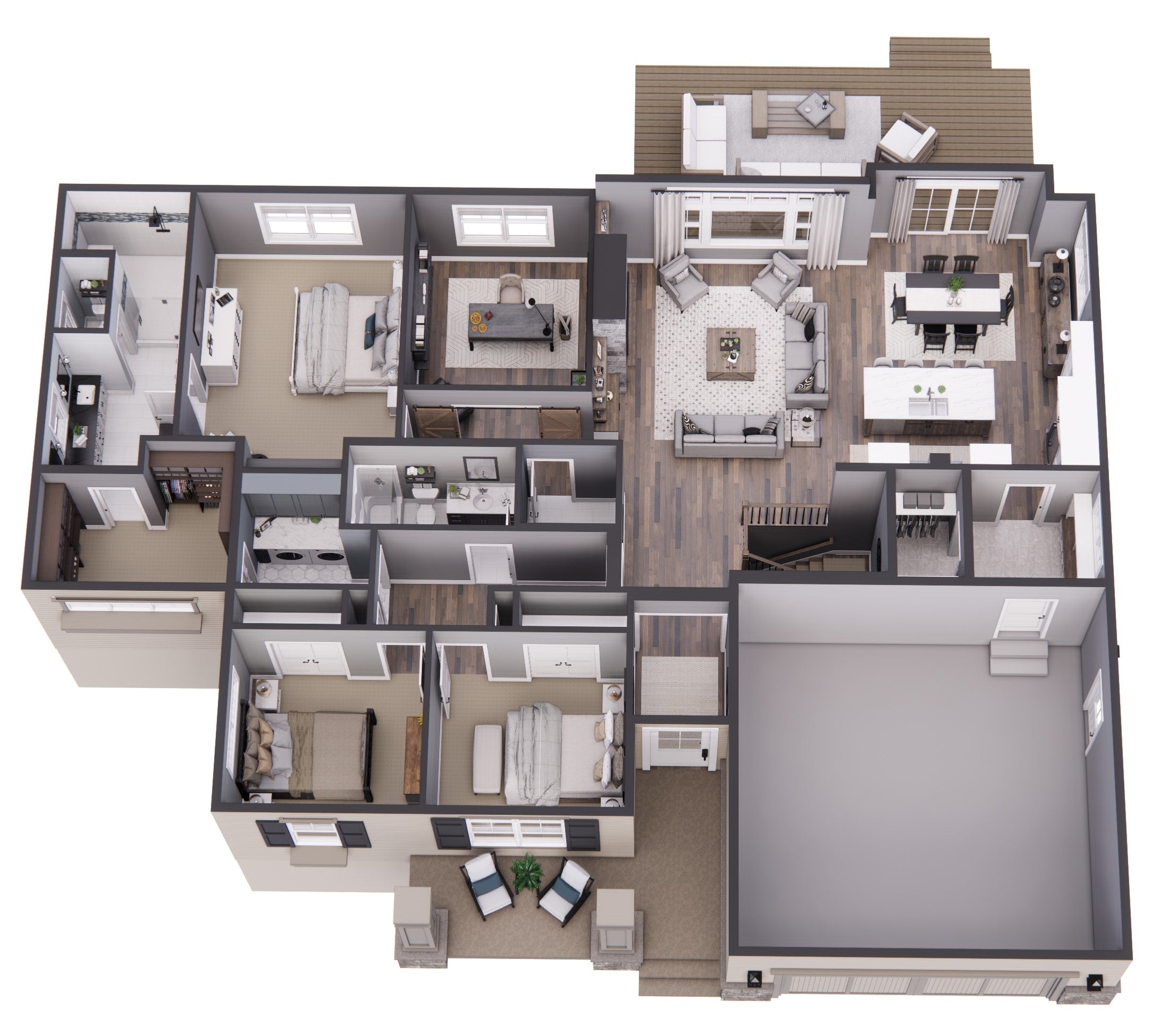 Fox Hollow House Plan
