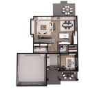 Knotty Pine Farm House Plan