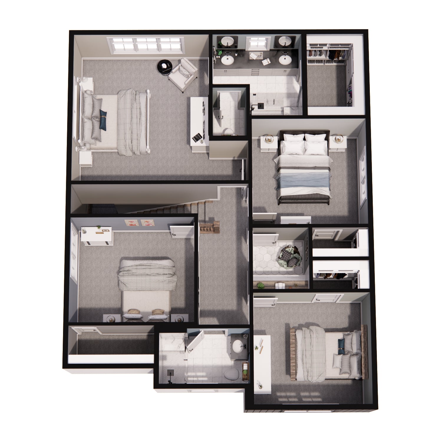 Knotty Pine Farm House Plan