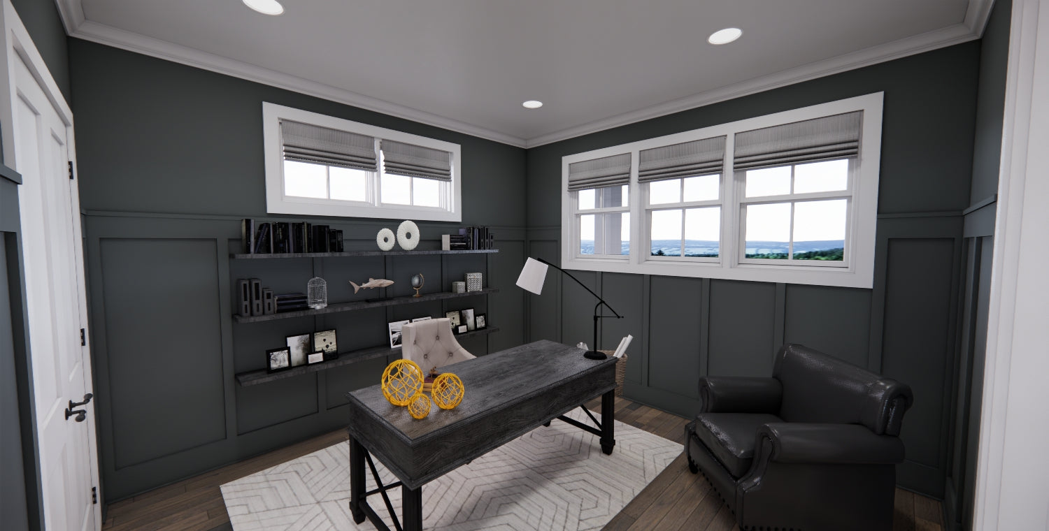 Knotty Pine Farm House Plan