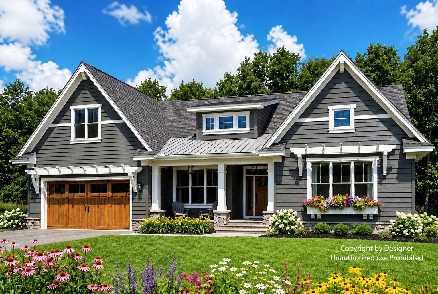 Parkview House Plan house plan exterior rendering