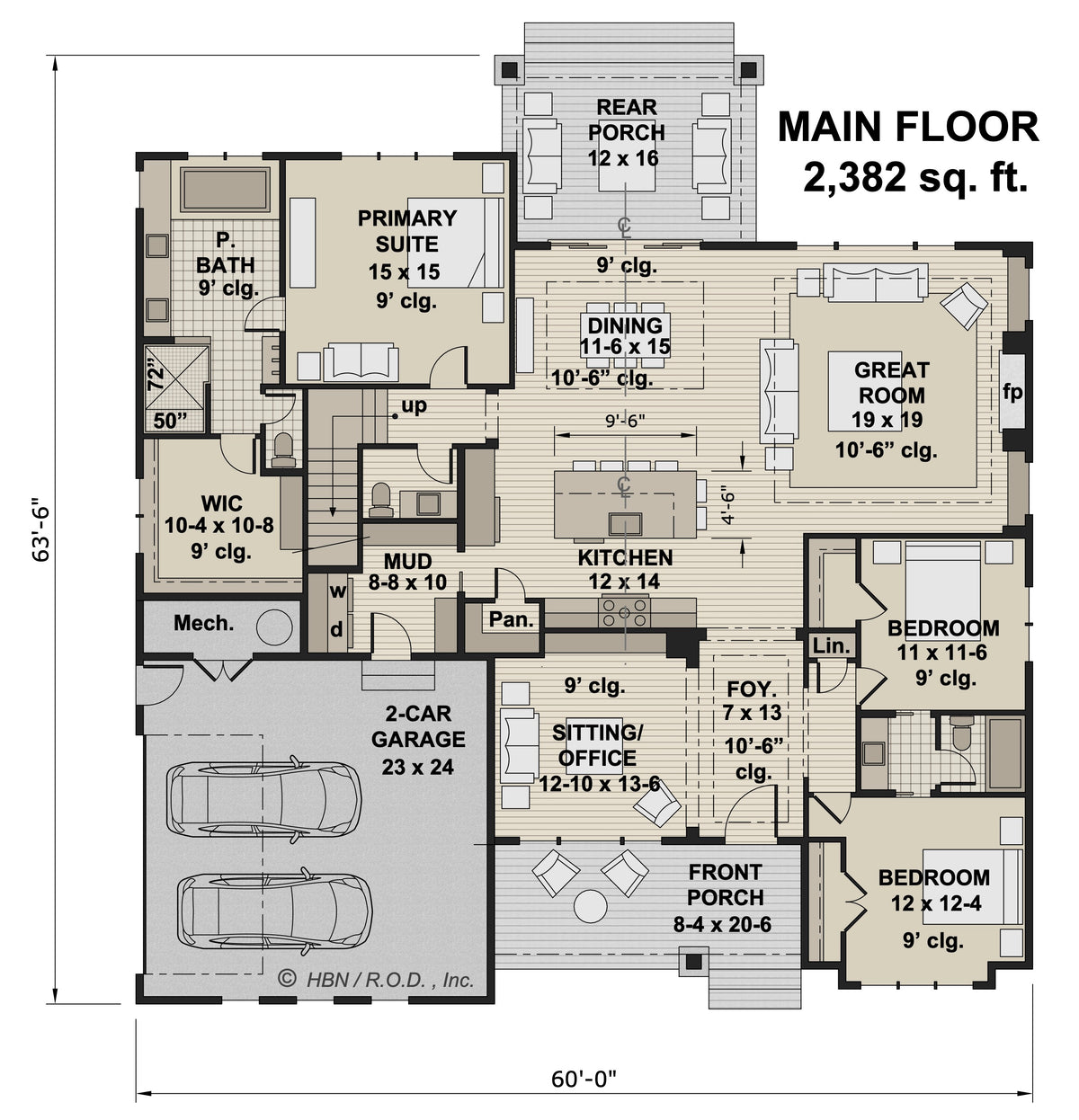 Golden Prairie House Plan