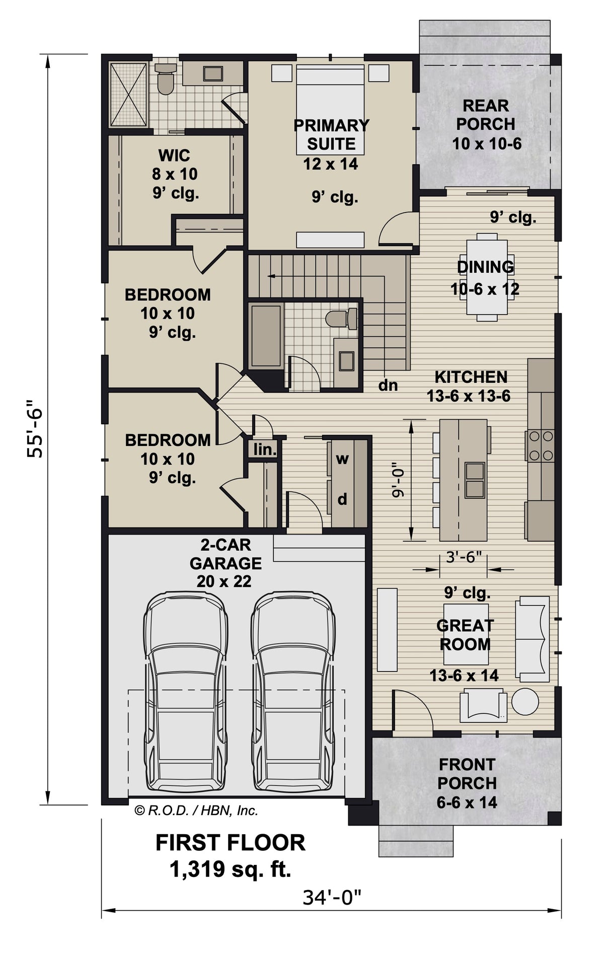 Hudson House Plan