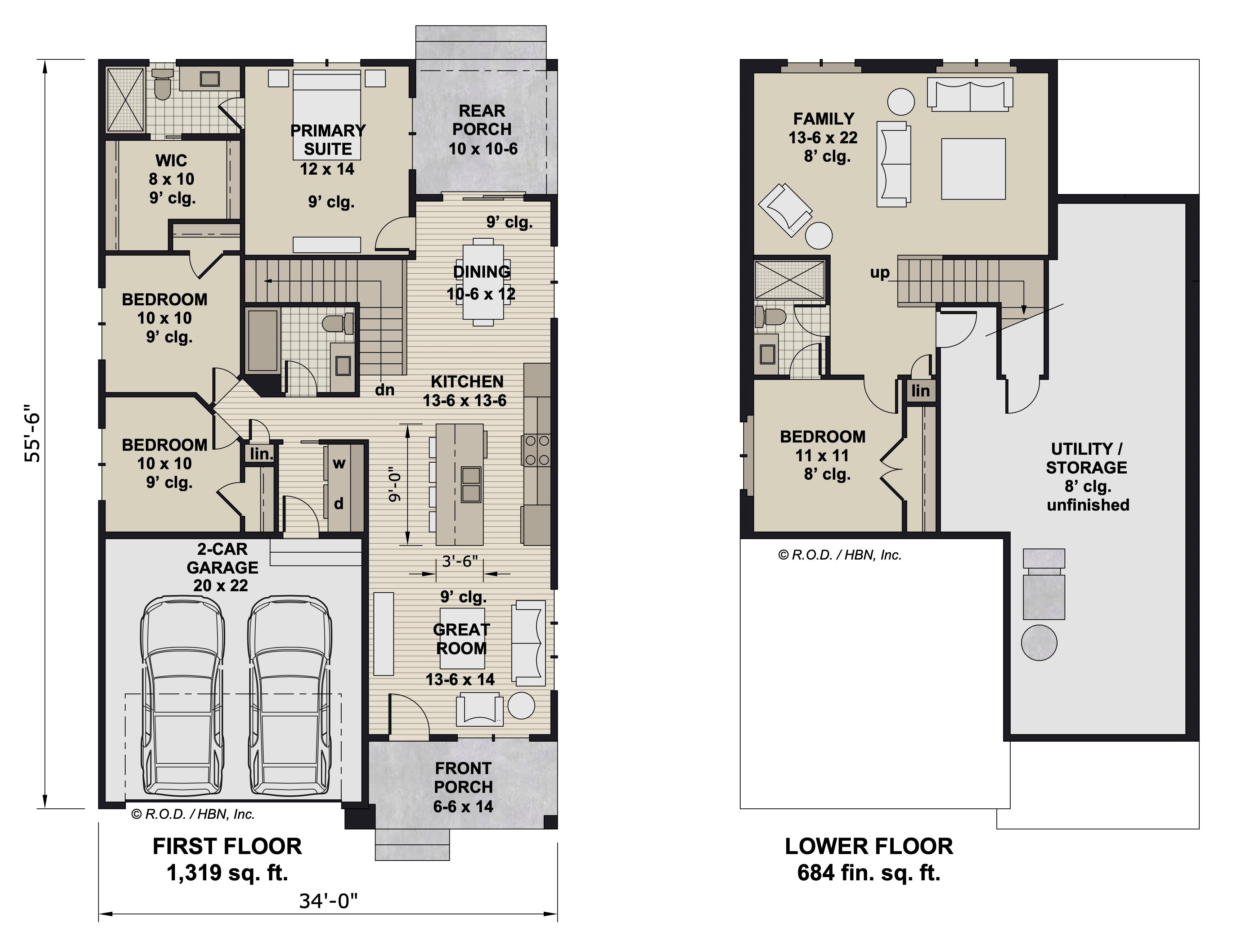 Hudson House Plan