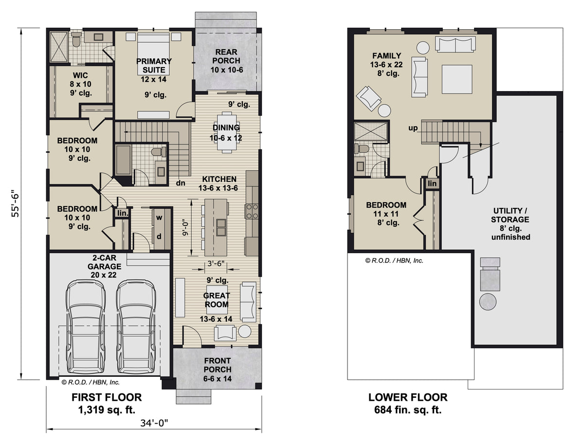 Hudson House Plan