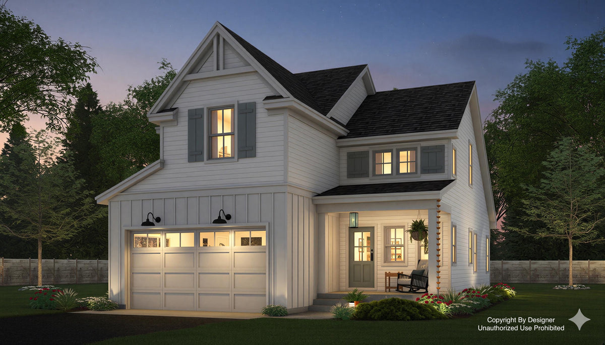 White Stone House Plan