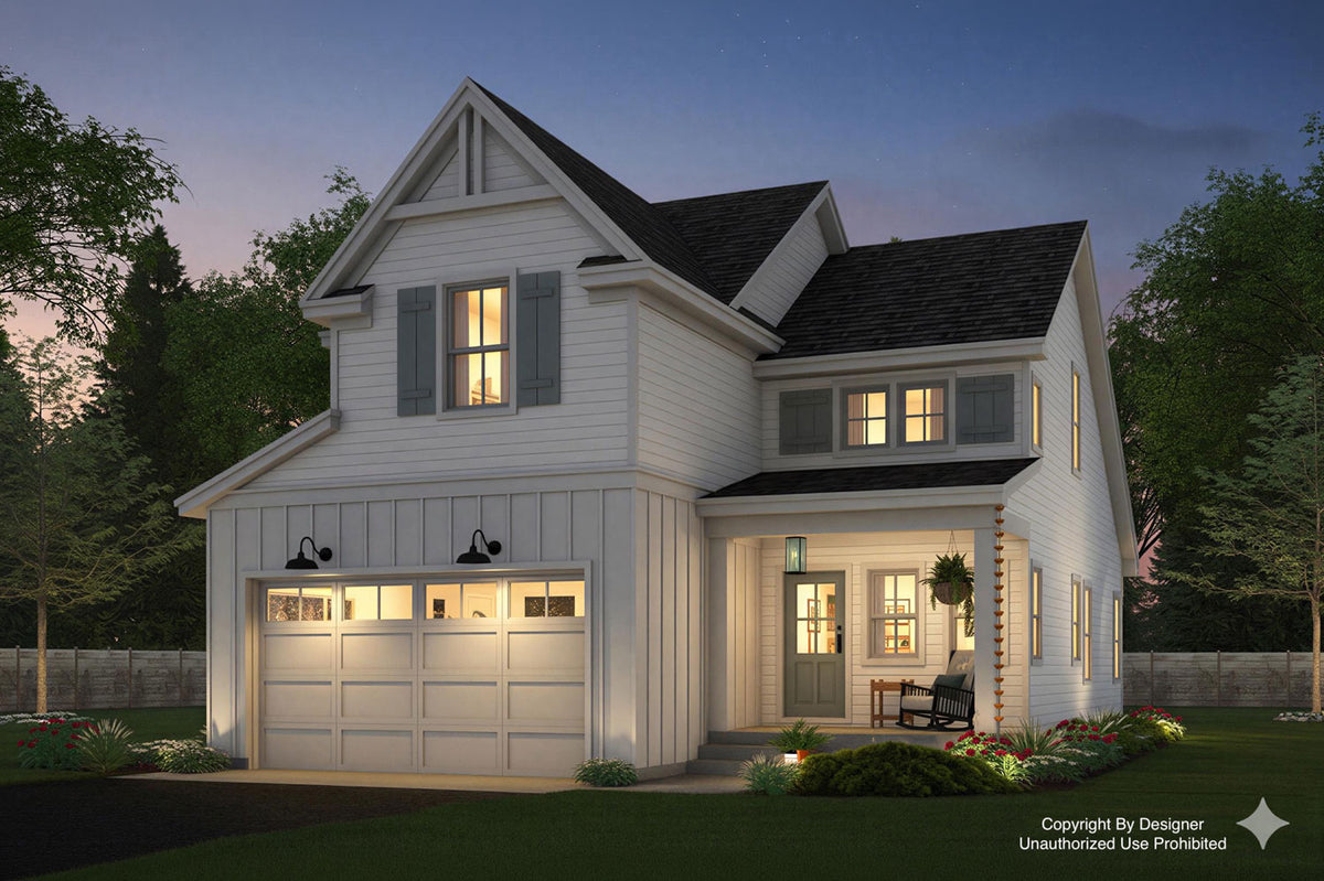 White Stone House Plan