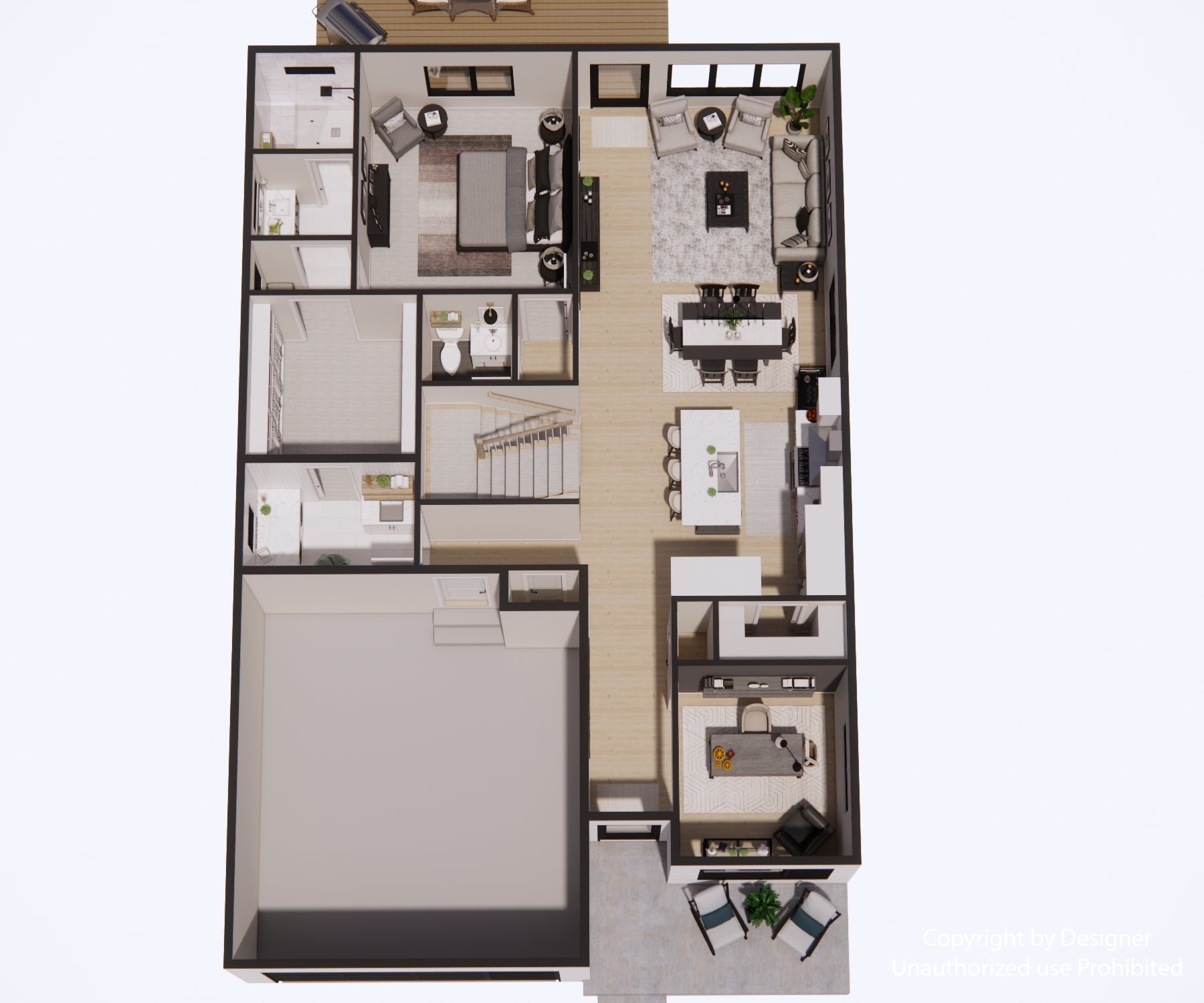 Lexington House Plan floor plan 3.