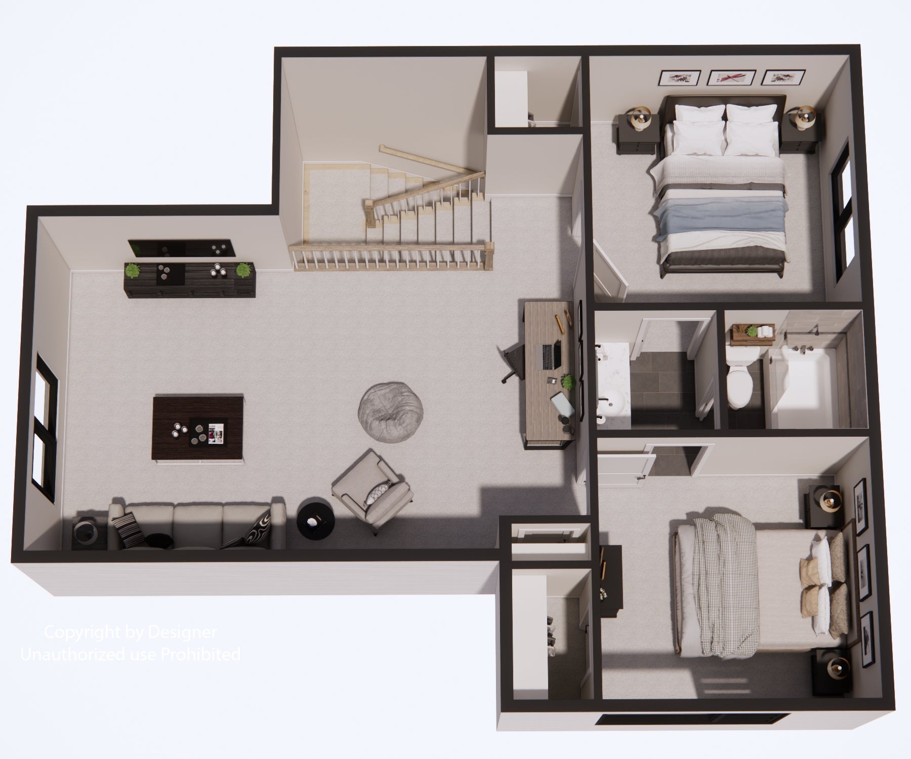 Lexington House Plan floor plan 5.