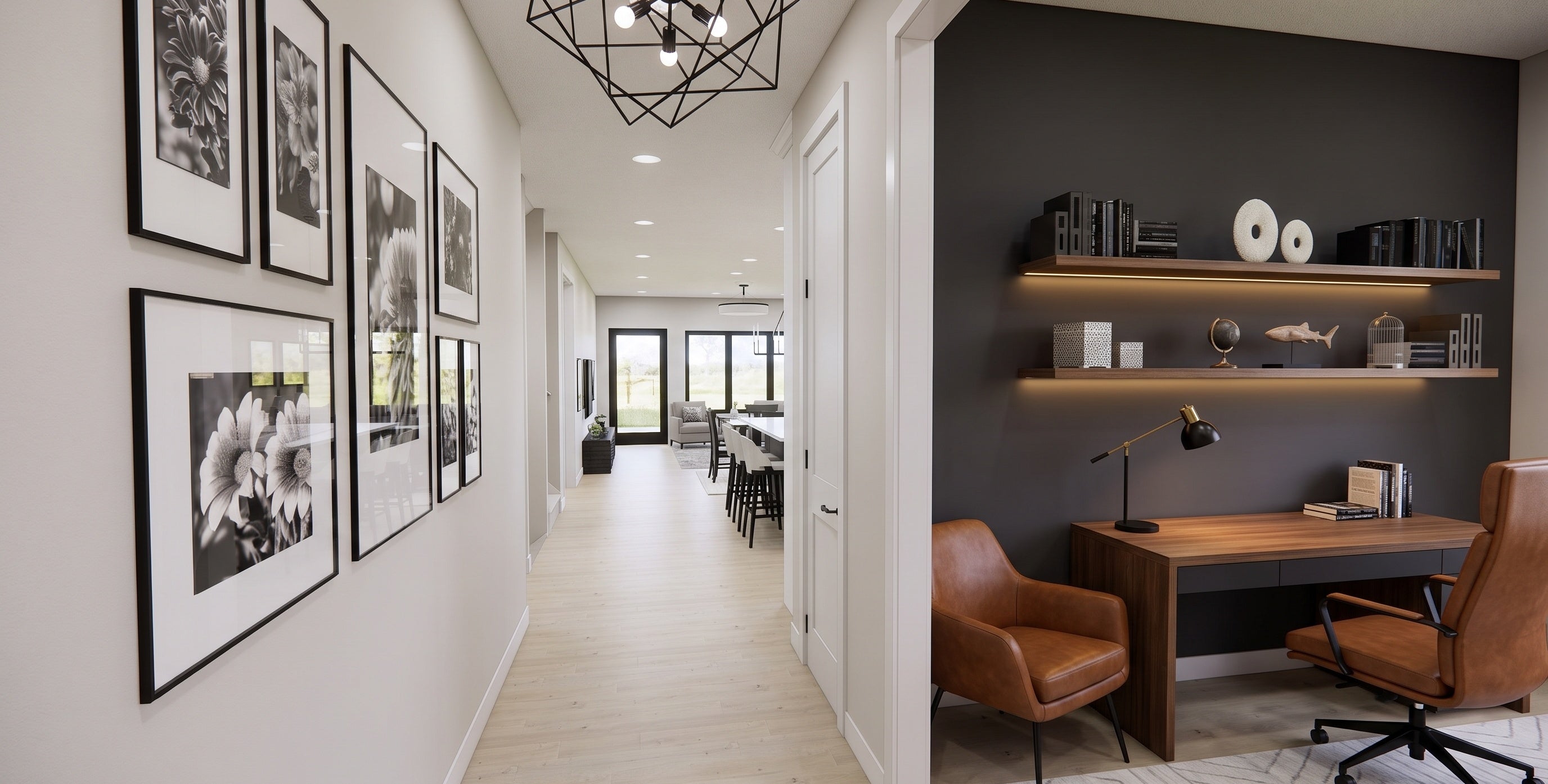 Lexington House Plan interior rendering 12.
