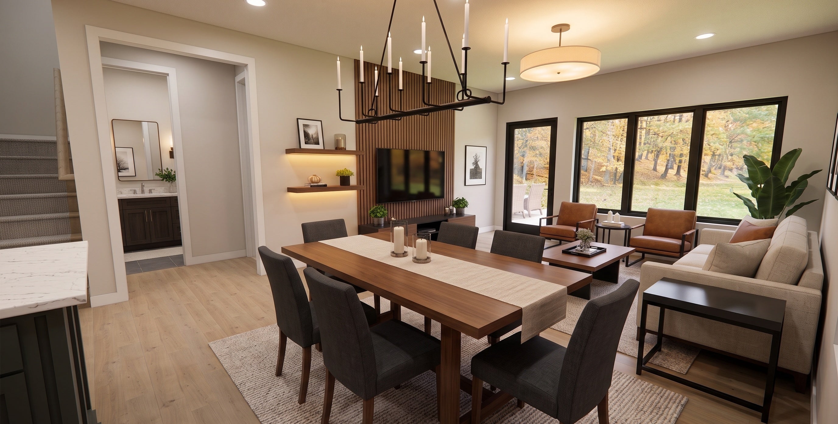 Lexington House Plan interior rendering 20.