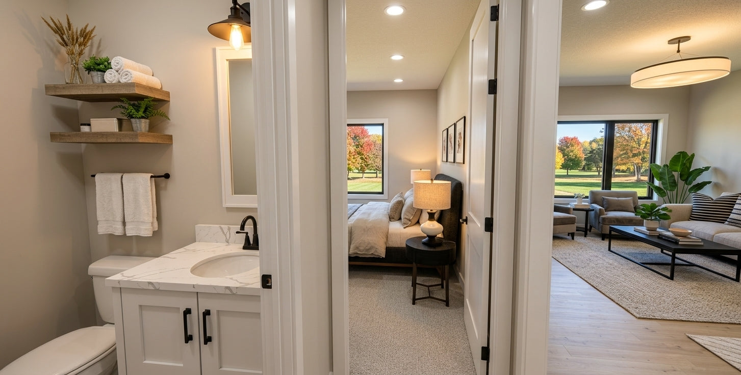 Lexington House Plan interior rendering 21.