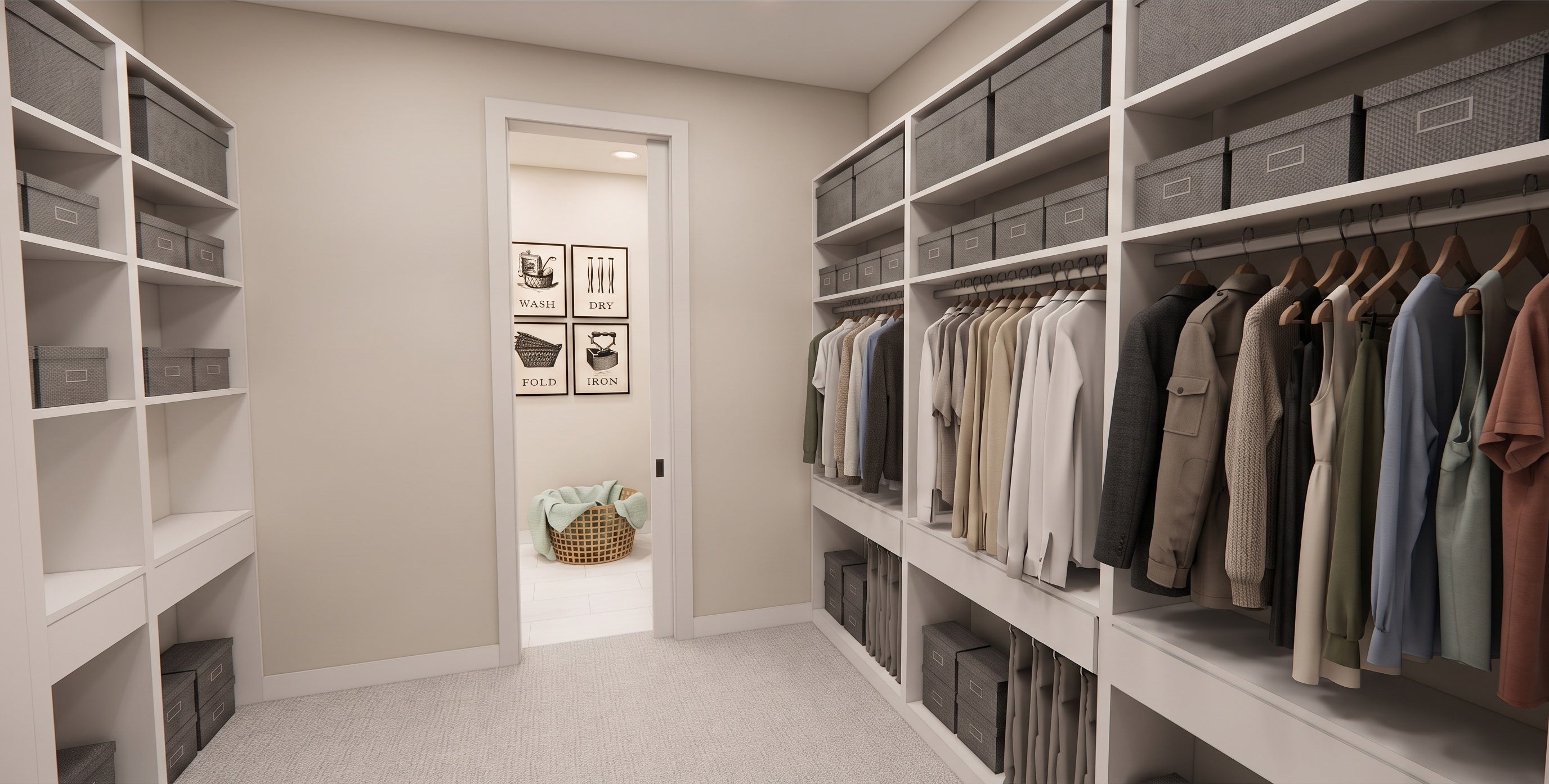 Lexington House Plan interior rendering 28.
