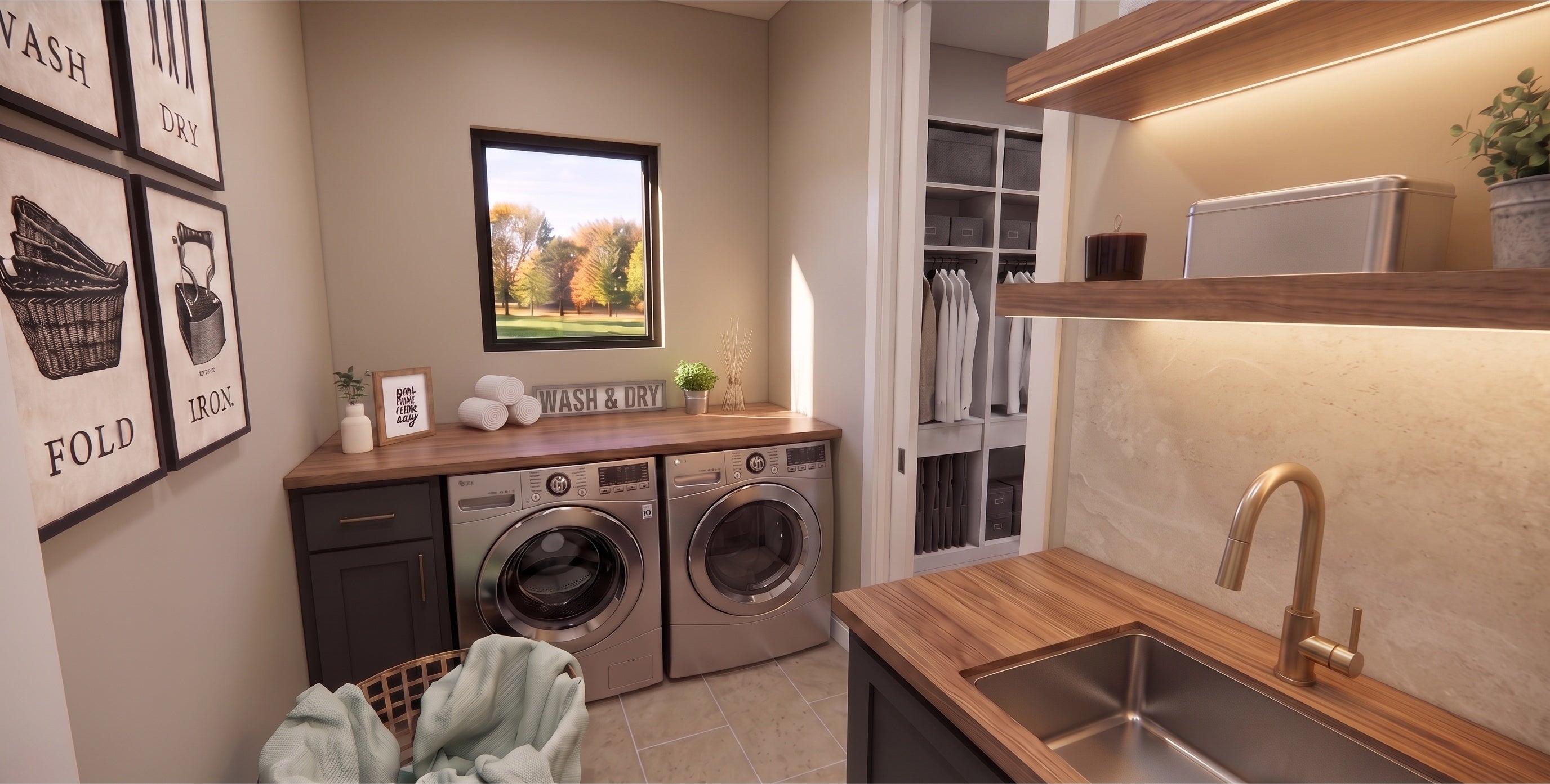 Lexington House Plan interior rendering 29.
