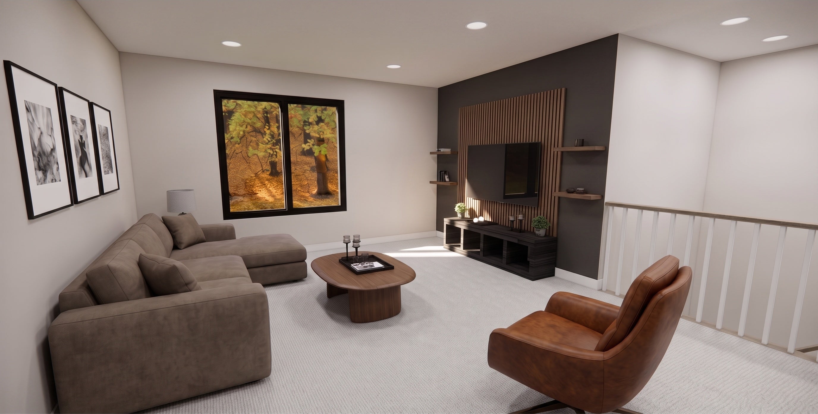 Lexington House Plan interior rendering 33.