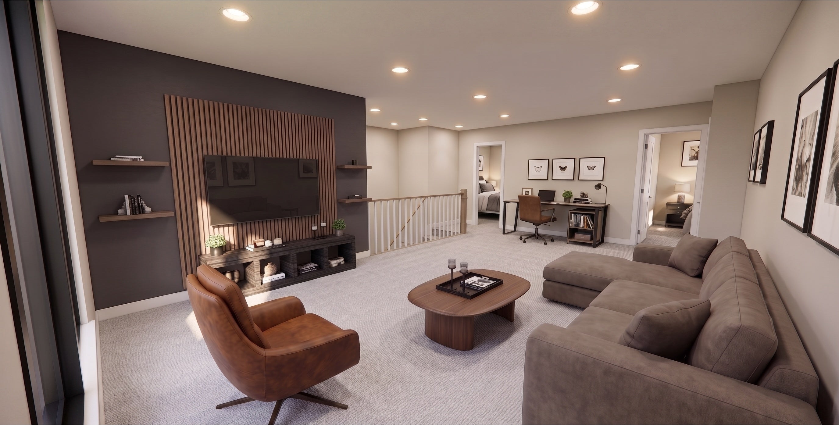 Lexington House Plan interior rendering 34.