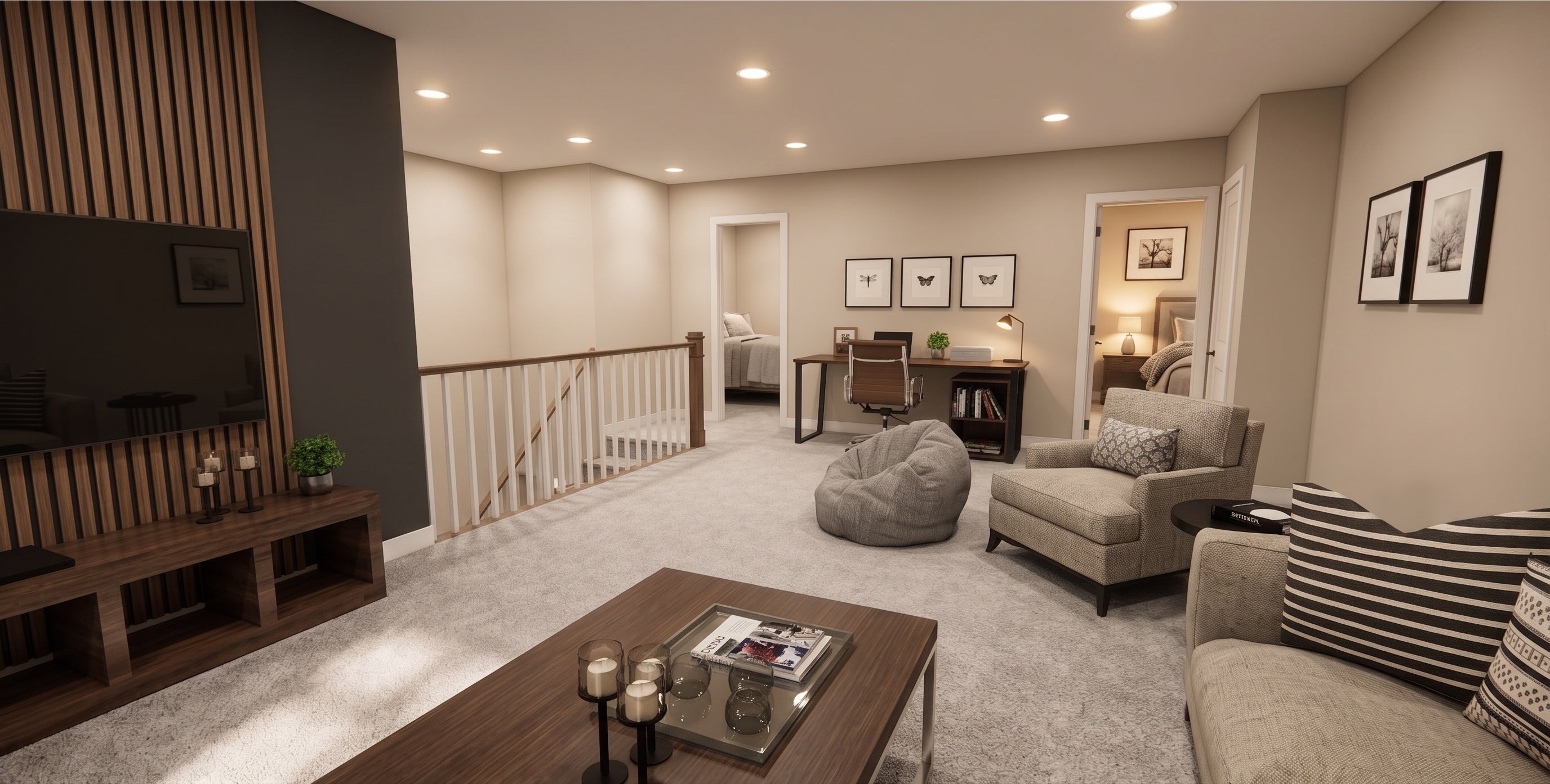 Lexington House Plan interior rendering 41.