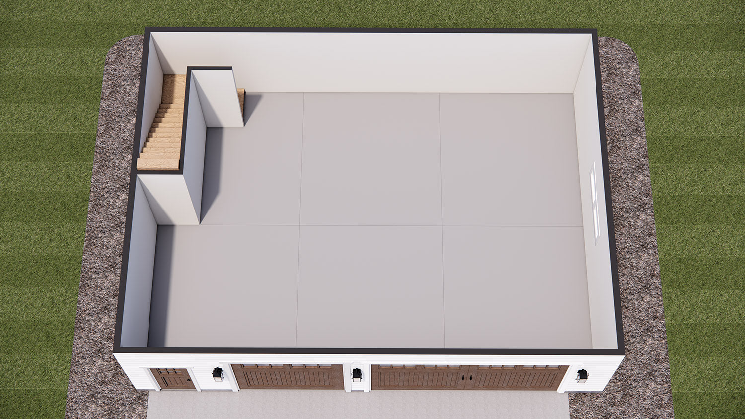Three Car Garage Workshop