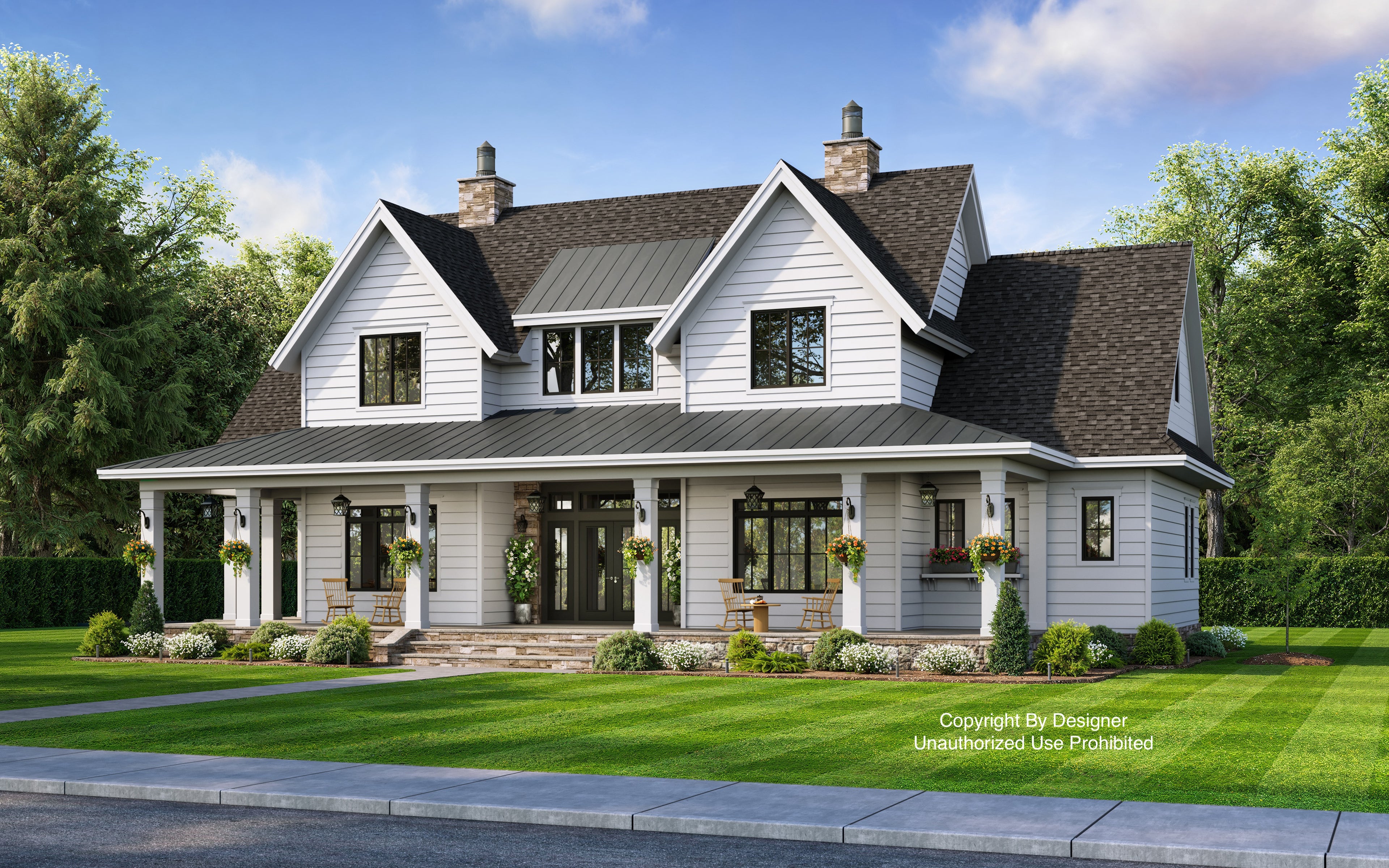 Misty Falls Farmhouse Plan