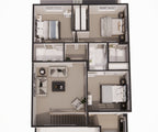 Rhodes House Plan