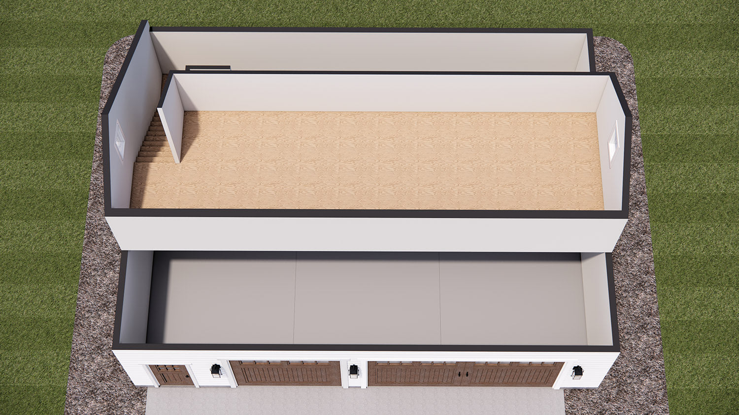 Three Car Garage Workshop