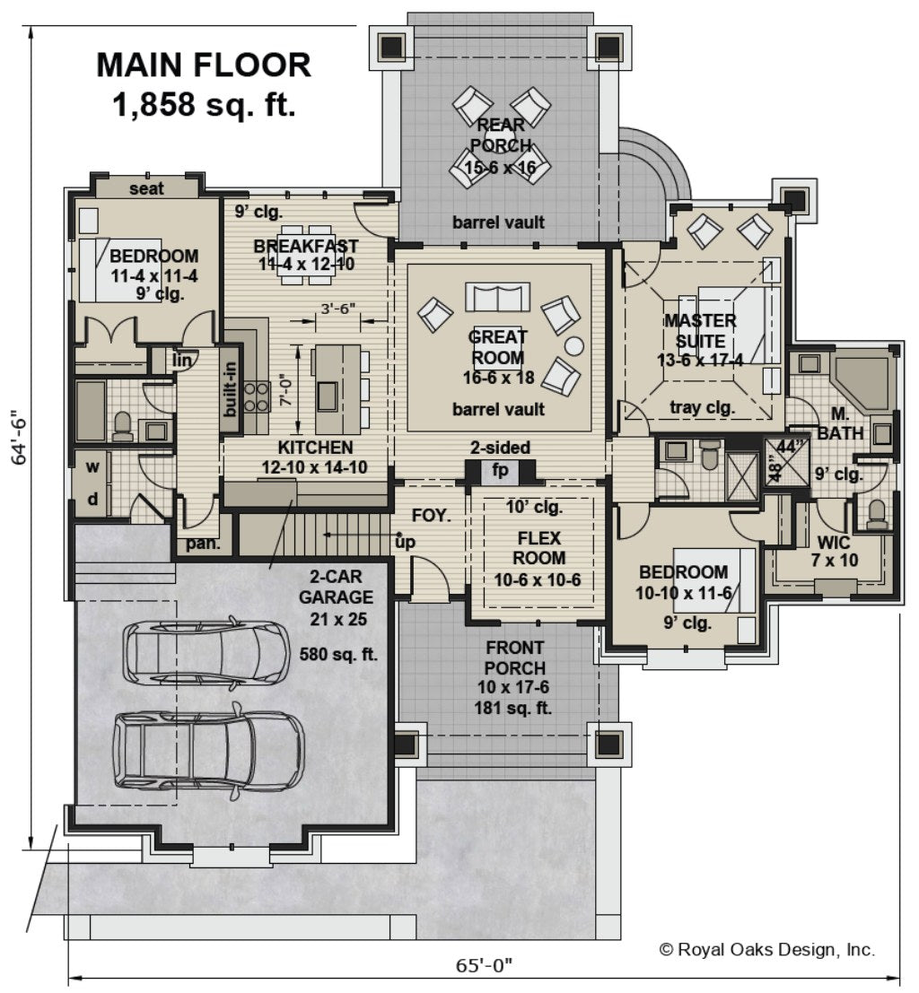 Colfax House Plan