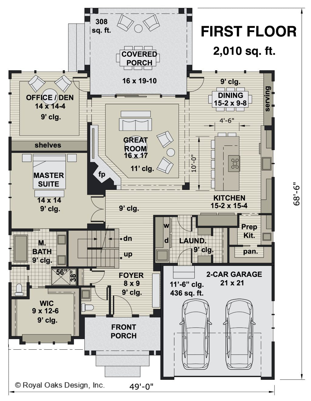 Peachtree House Plan