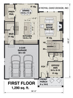 Oak Run House Plan
