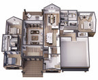 Oakdale Ranch House Plan