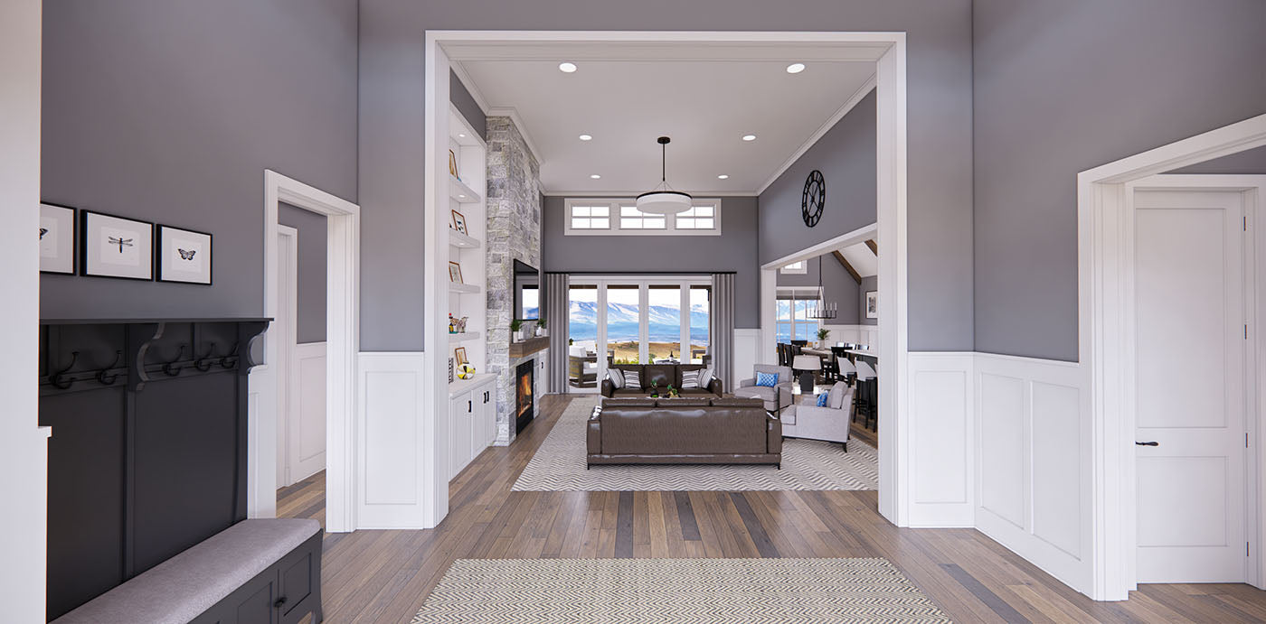 Oakdale Ranch House Plan