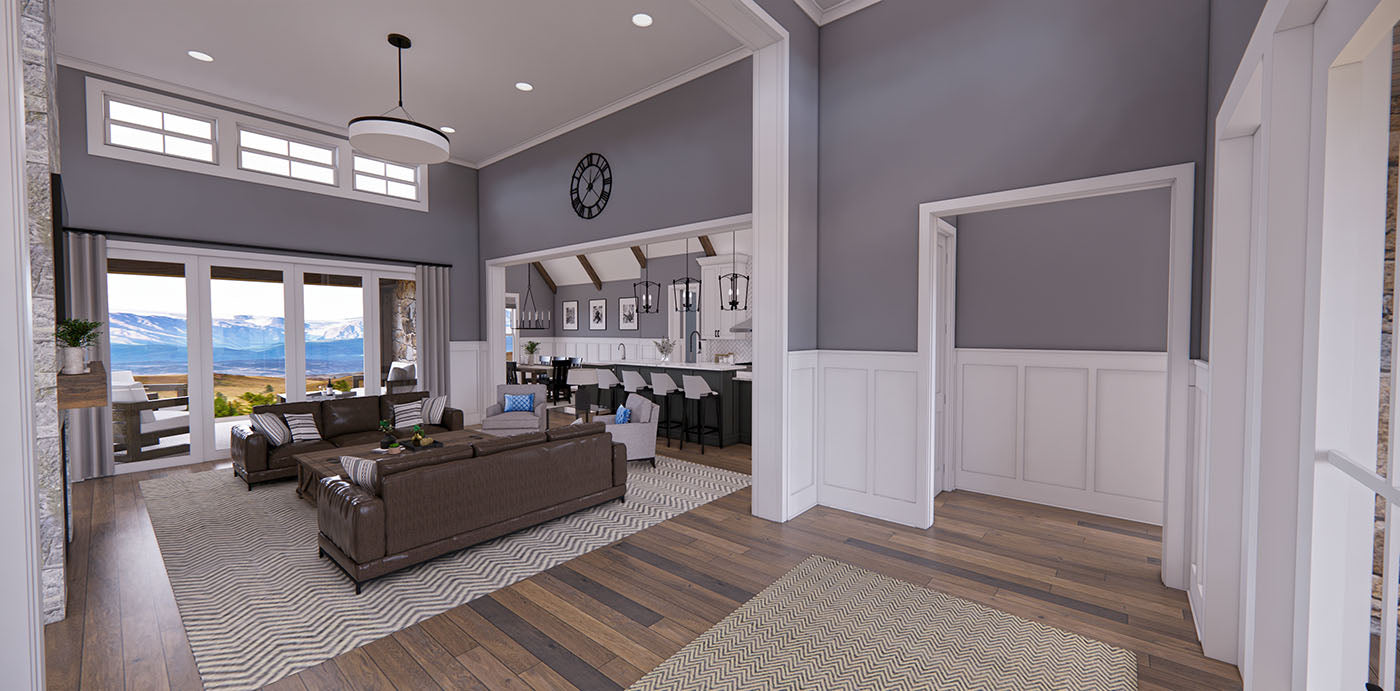 Oakdale Ranch House Plan