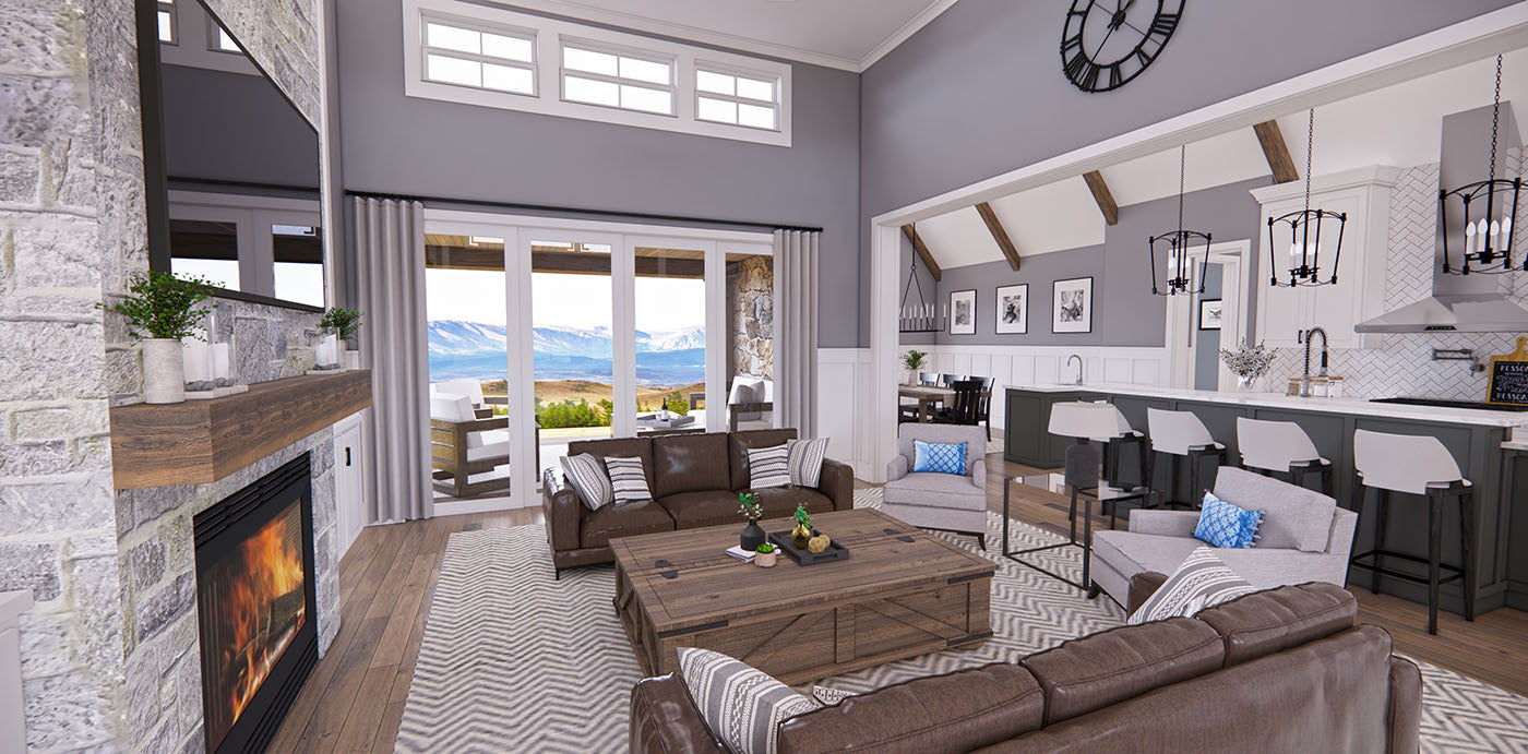Oakdale Ranch House Plan