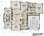 Oakdale Ranch House Plan