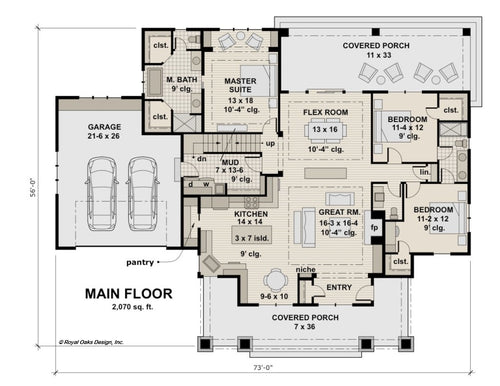 Creeks Bend House Plan
