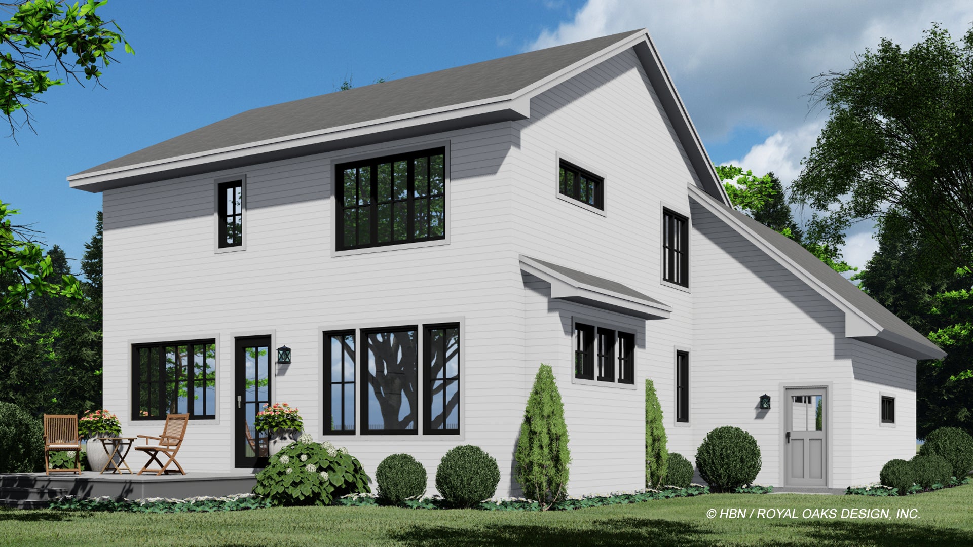 Knotty Pine Farm House Plan