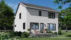 Knotty Pine Farm House Plan