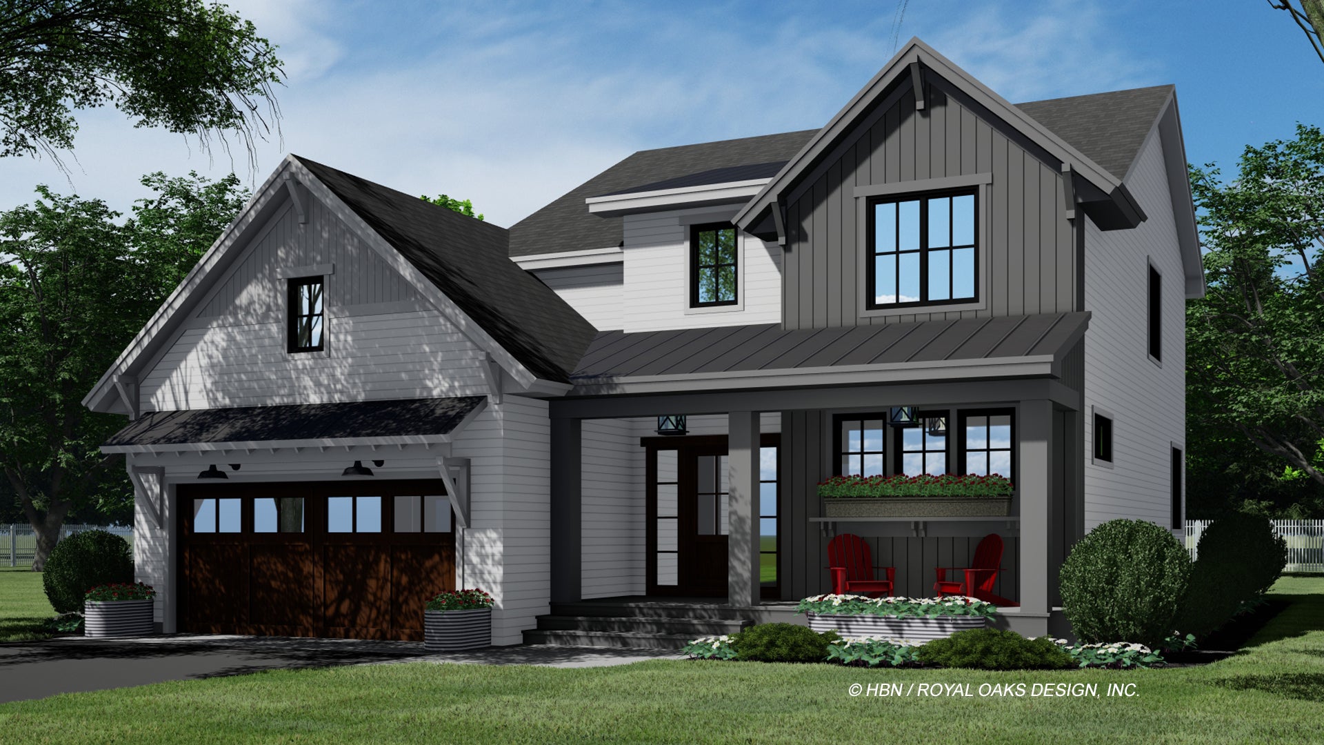 Knotty Pine Farm House Plan