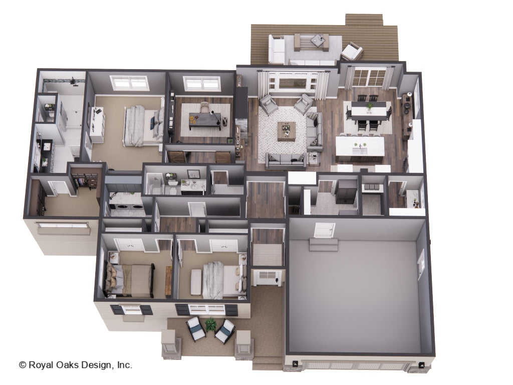 Fox Hollow House Plan