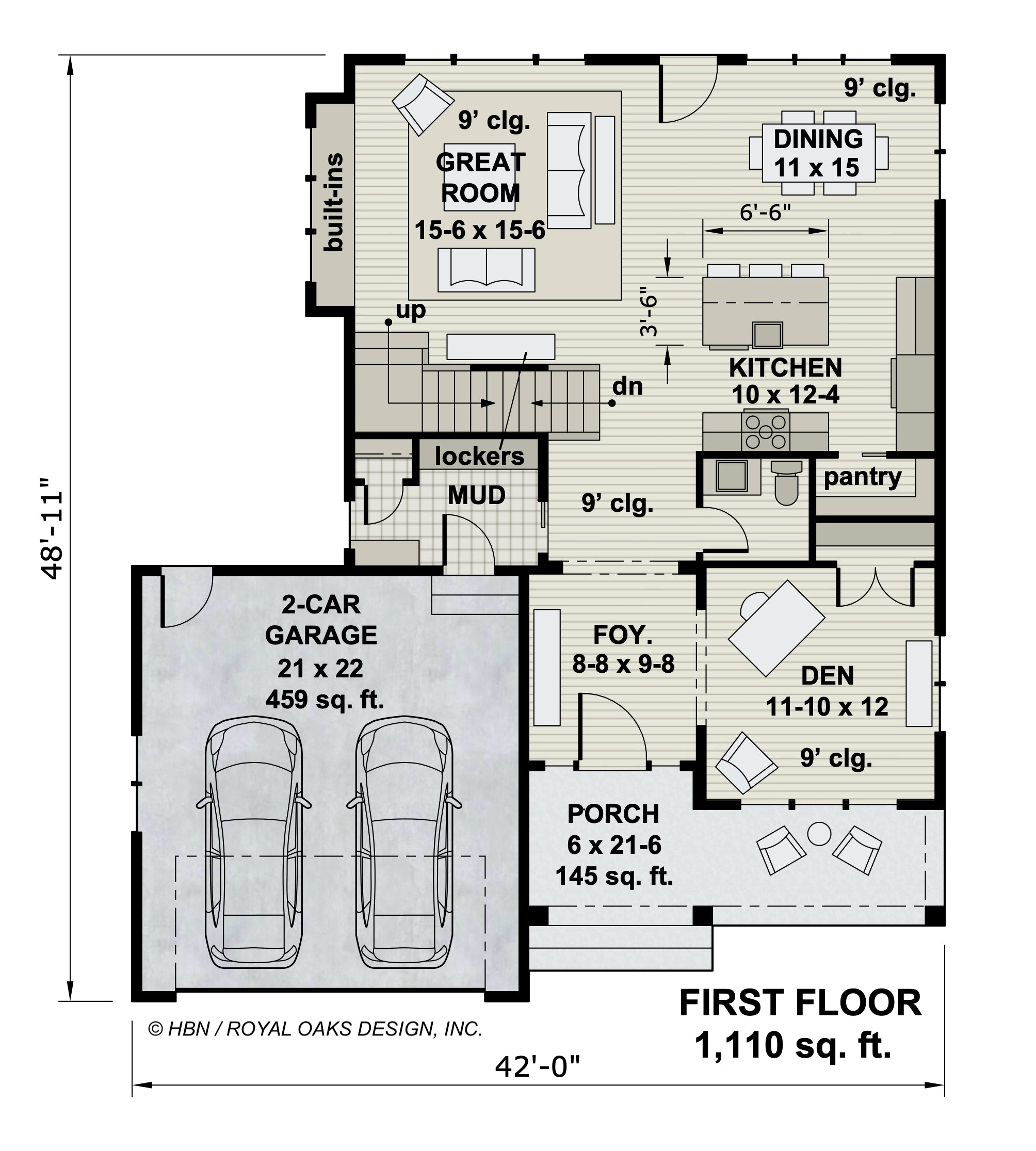 Knotty Pine Farm House Plan