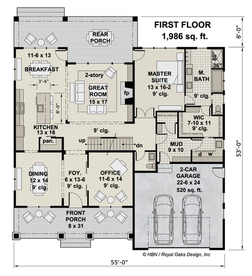 Cypress Point House Plan