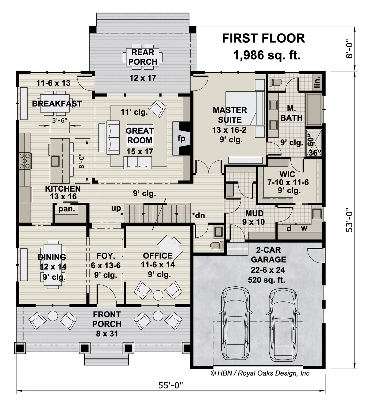 Crystal Downs House Plan