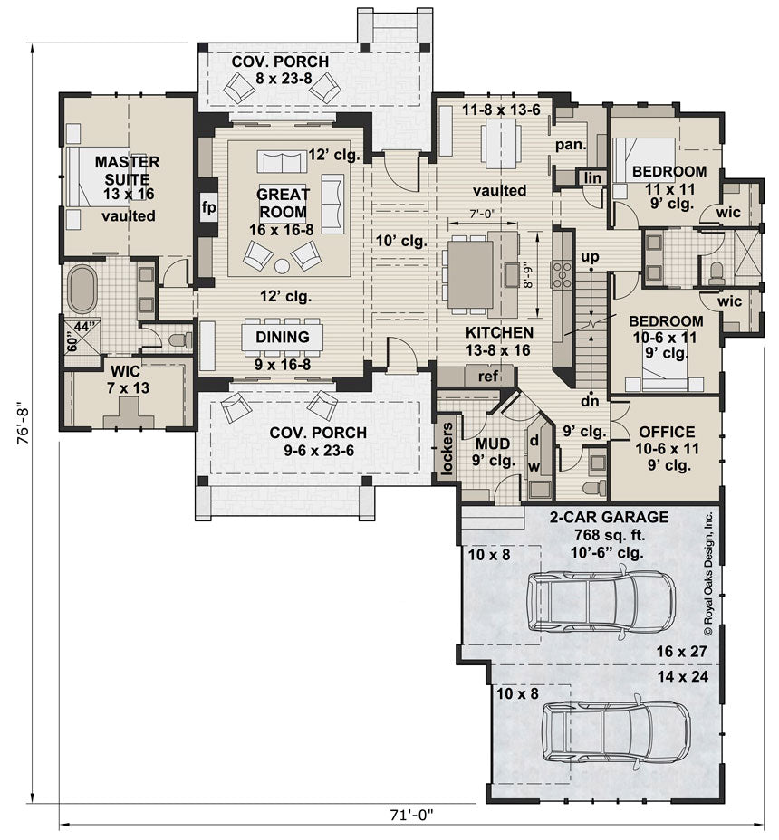 Meadowcove House Plan