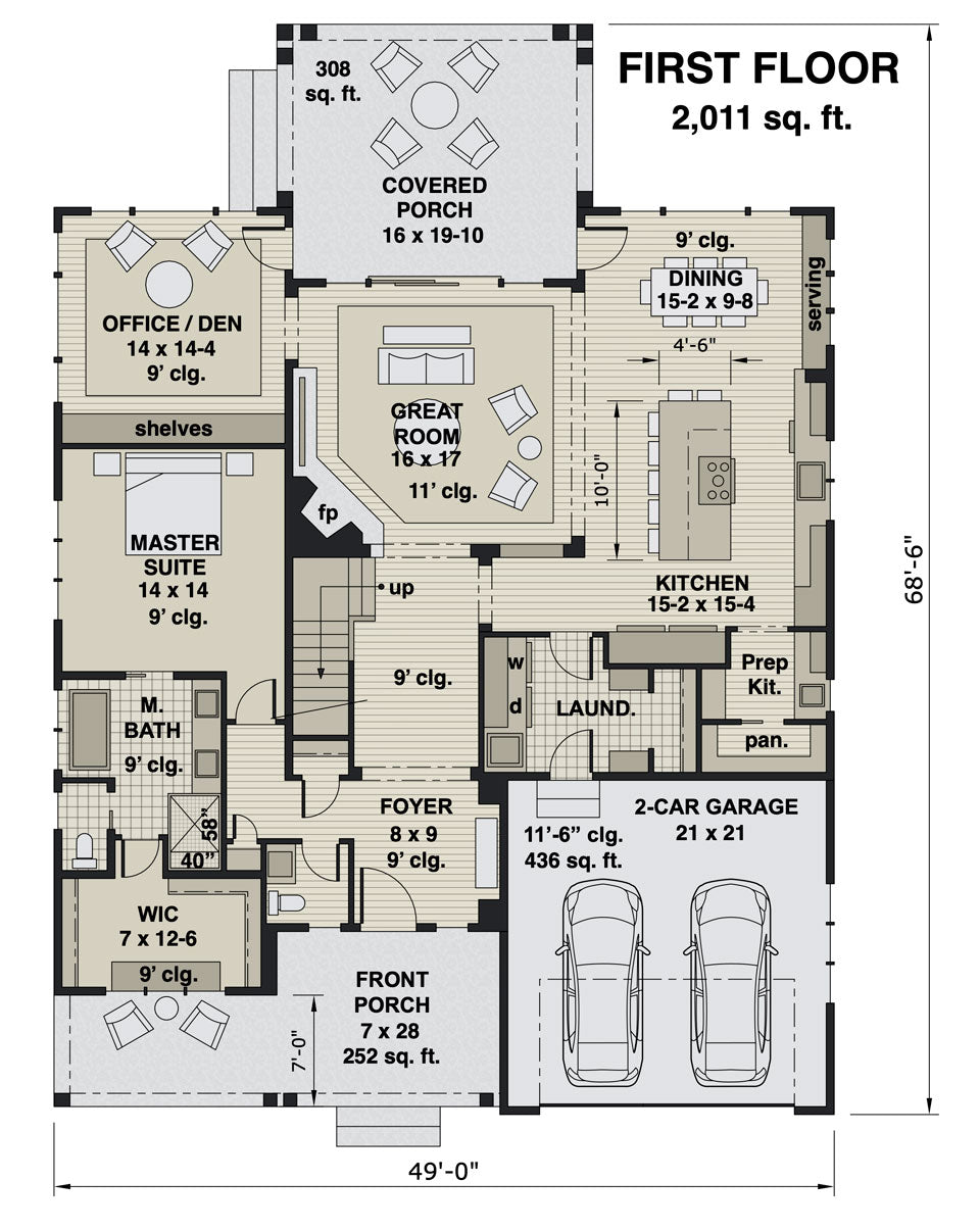Middlebrook House Plan