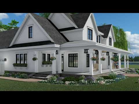 Misty Falls Farmhouse Plan