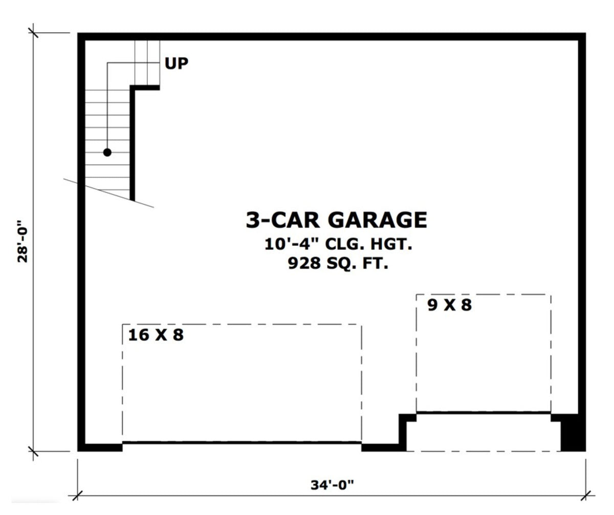 Three Car Garage Shop